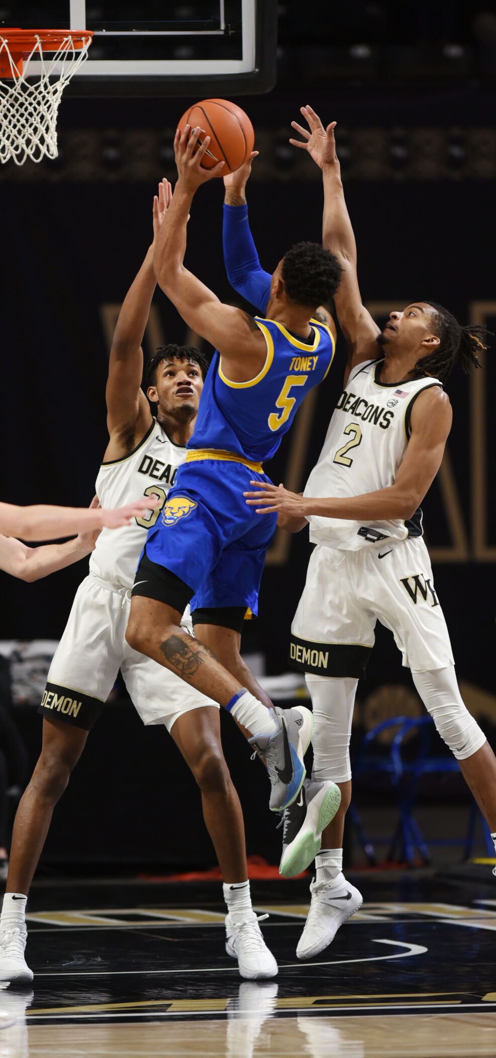 Pittsburgh Wake Forest basketball 25
